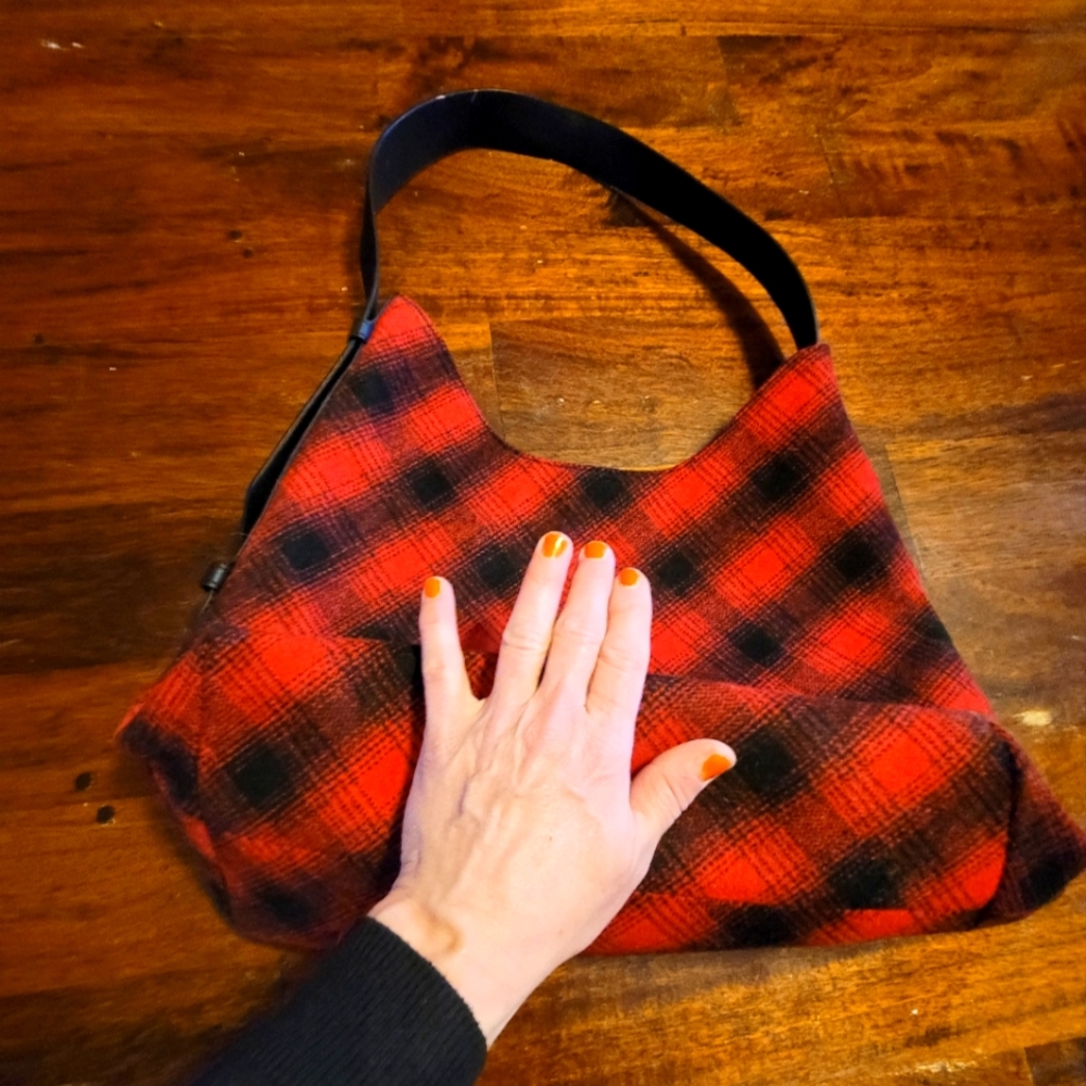 J. Jill Plaid Hand Bag